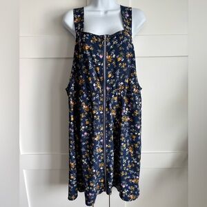BloomChic Floral Overall Dress